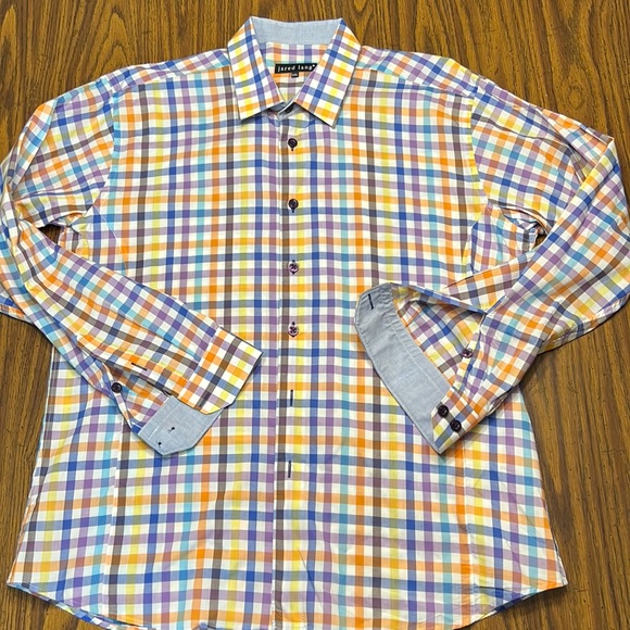 Jared Lang Mens Button Down Shirt Size 2XL - Picture 1 of 9